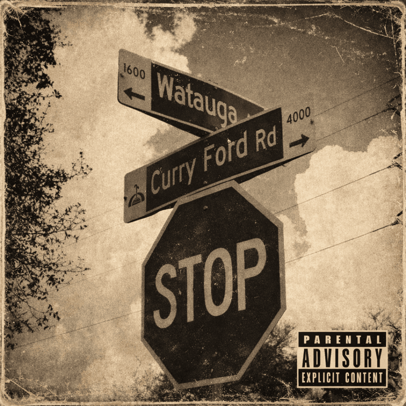 Vintage street signs intersection with clouds.png